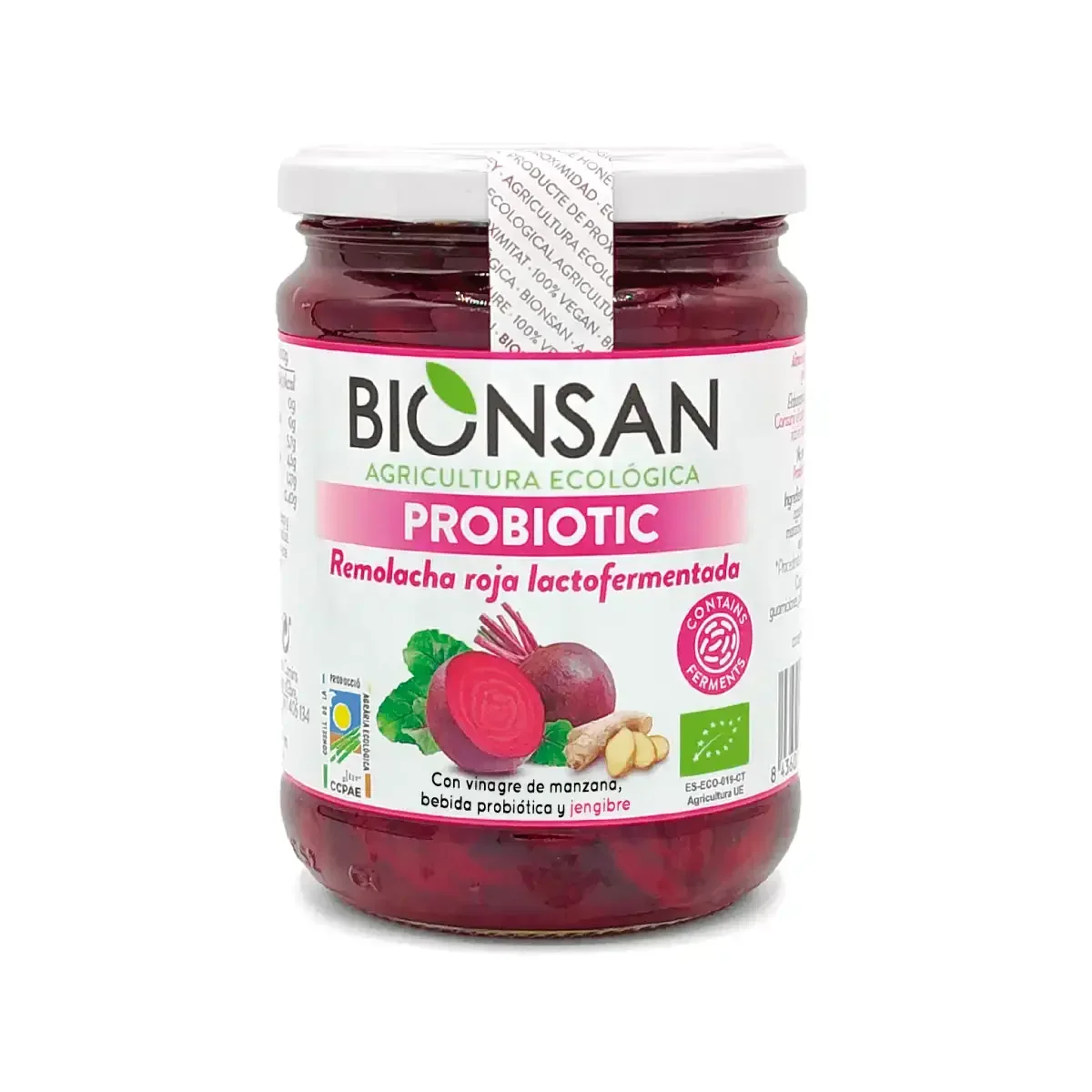 Remolacha Roja Fermentada Ecológica 420gr - Borboletamarket