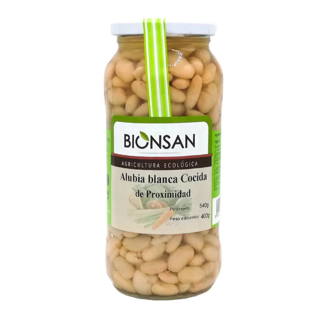 Alubias Blancas Cocidas 400g Bio
