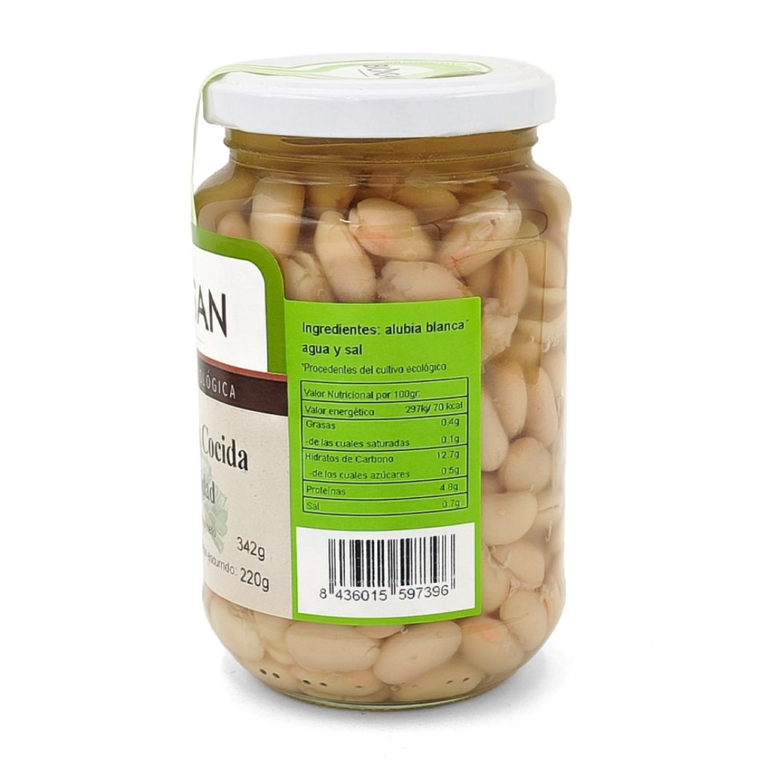 Alubias Blancas Cocidas 400g Bio