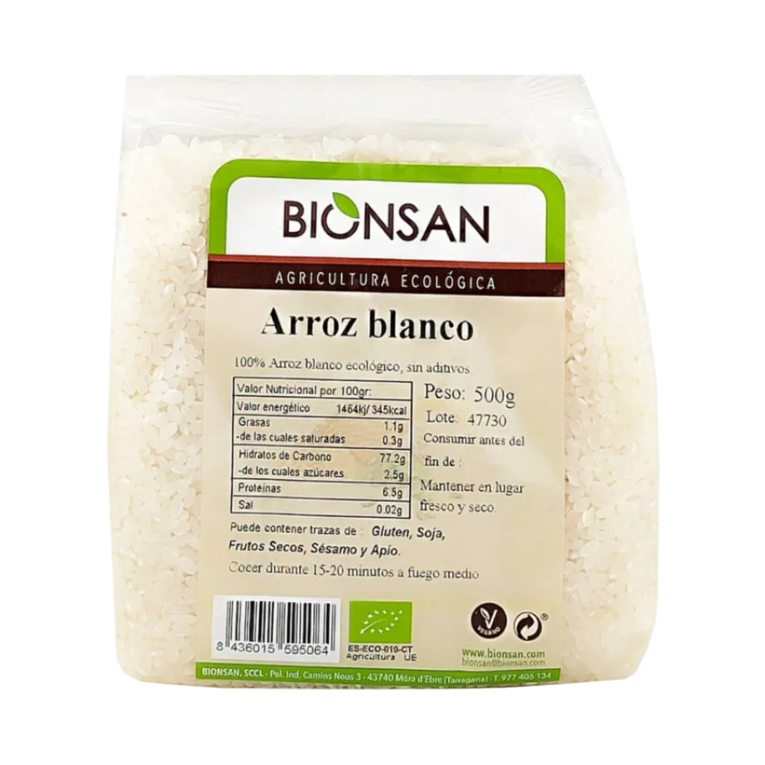 Arroz Blanco Ecológico 500g Bionsan