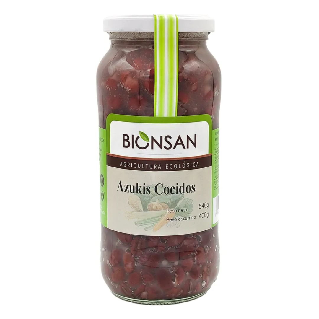 Azukis Cocidos Eco 400g Bionsan