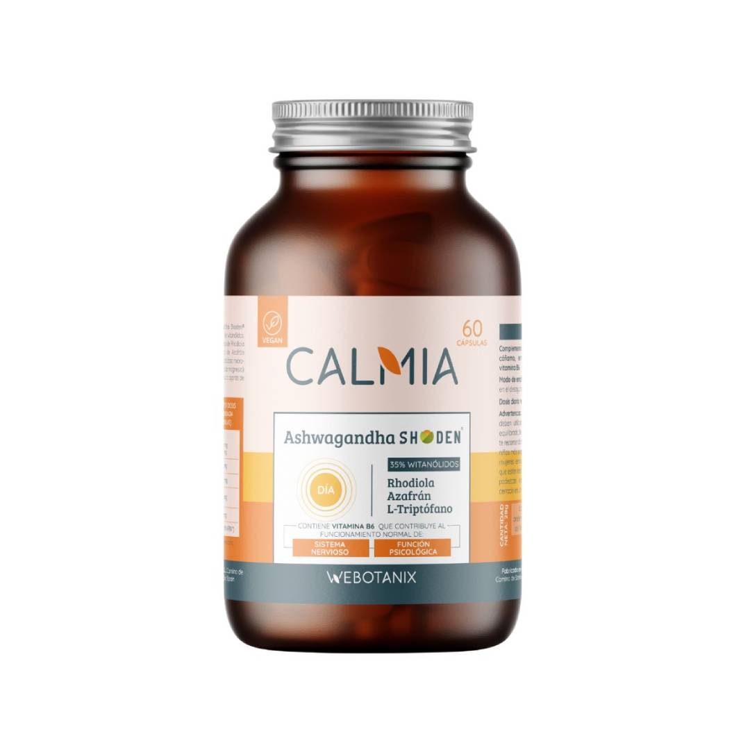 Calmia Día Ashwagandha Shoden 60 cápsulas