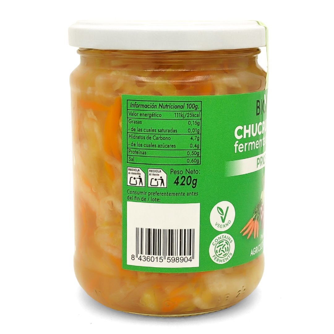 Chucrut Mix Fermentado de Verduras Eco 420gr