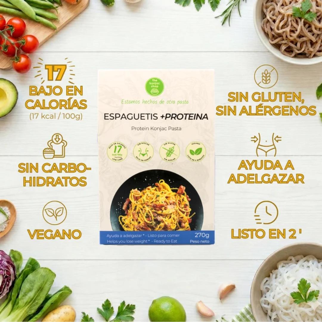Espaguetis +Proteína Konjac 270g