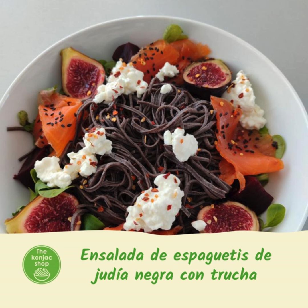 Espaguetis de Judía Negra Proteicos 200g