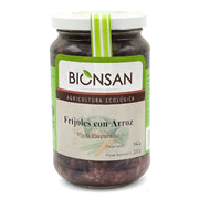 Frijoles con Arroz Integral 342g Bio