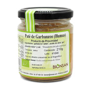 Hummus de Garbanzo 210g Bio