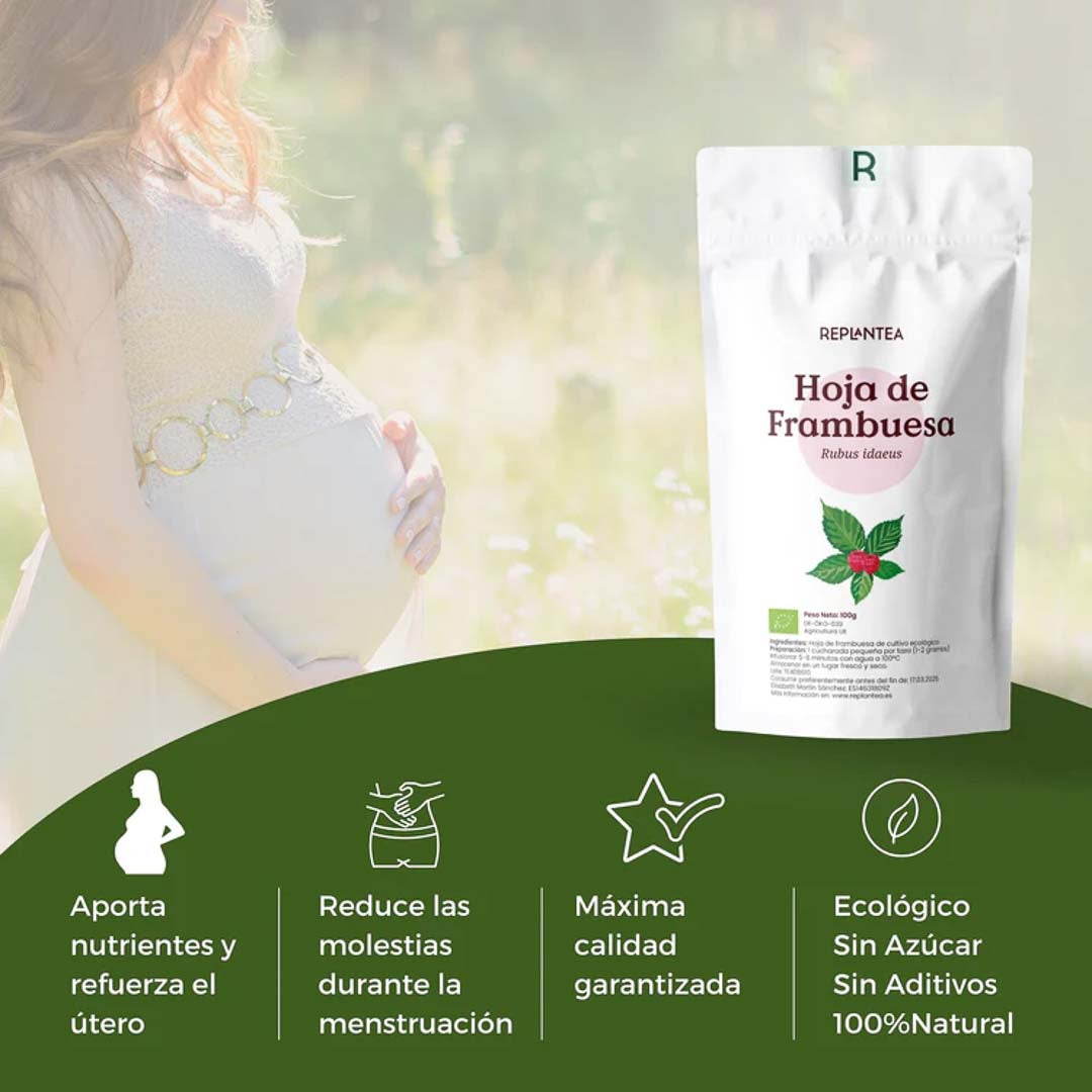 Infusión de Hoja de Frambuesa Ecológica 100g