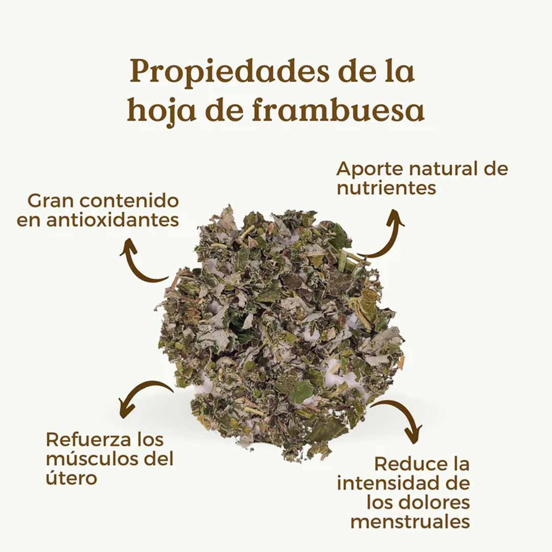 Infusión de Hoja de Frambuesa Ecológica 100g