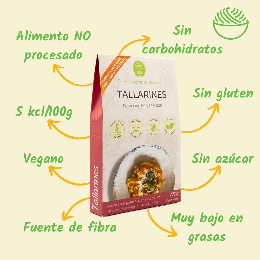 Tallarines de Konjac 270g