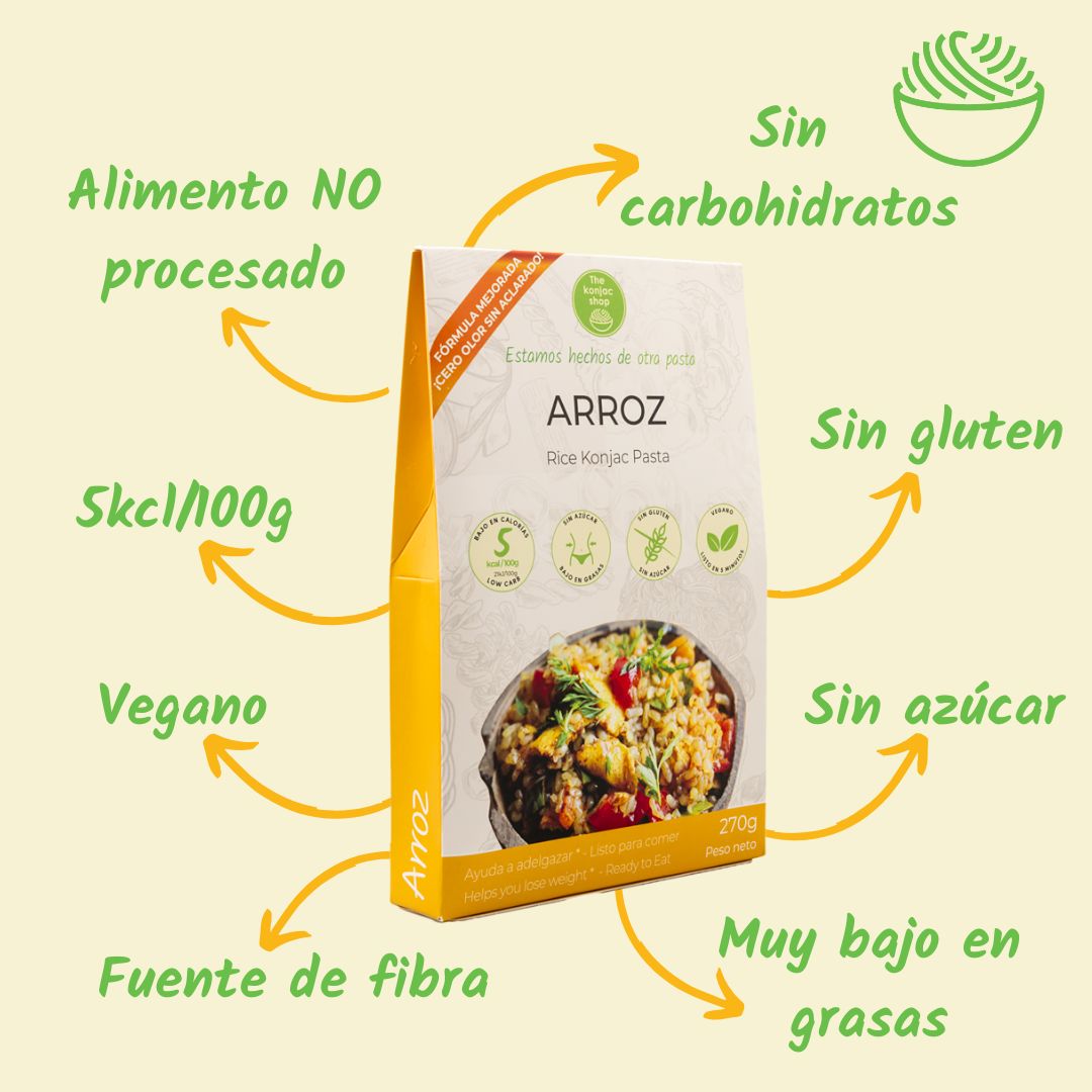Arroz Konjac Shirataki