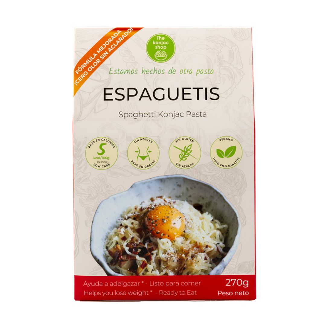 Espaguetis de Konjac