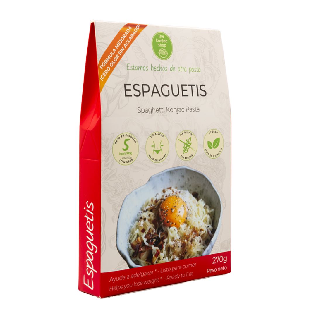 Espaguetis de Konjac