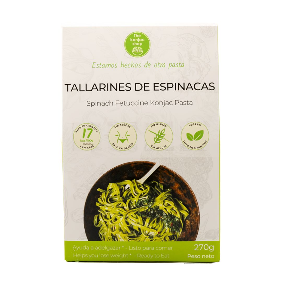 Tallarines de Espinacas Konjac 270g