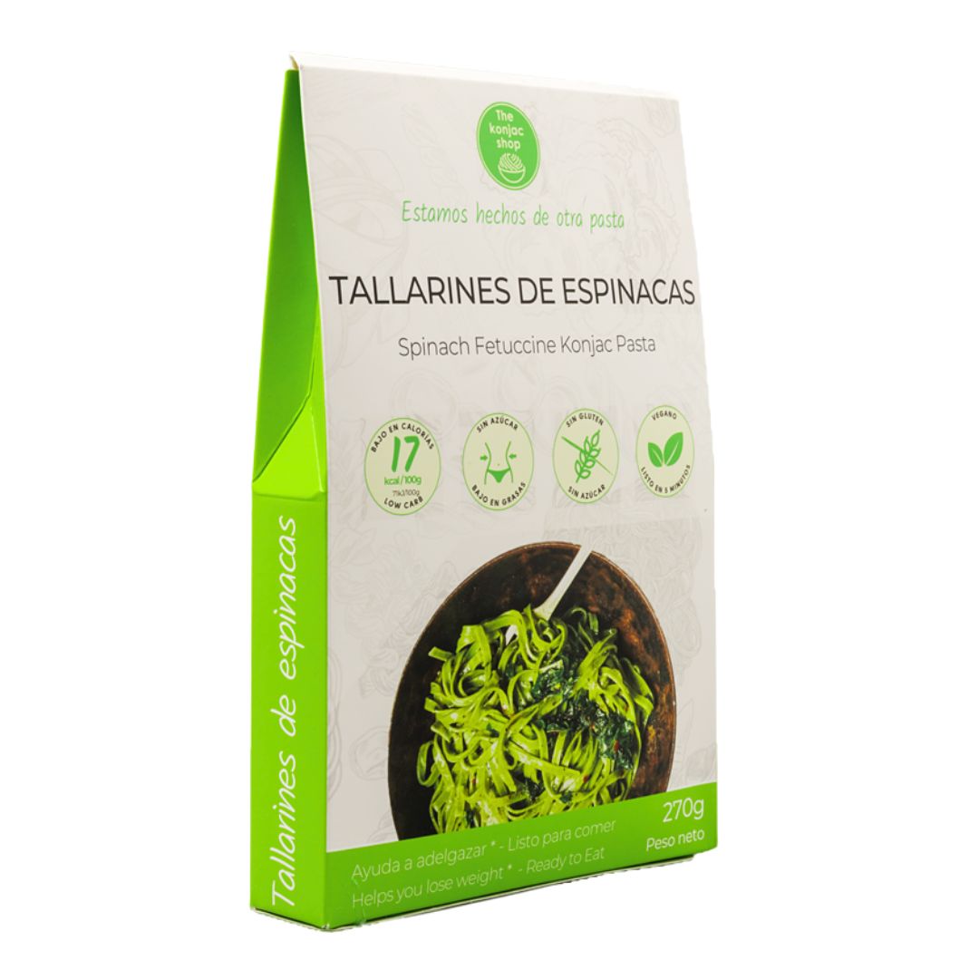 Tallarines de Espinacas Konjac 270g
