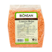 Lenteja Roja Ecológica 500g Bionsan