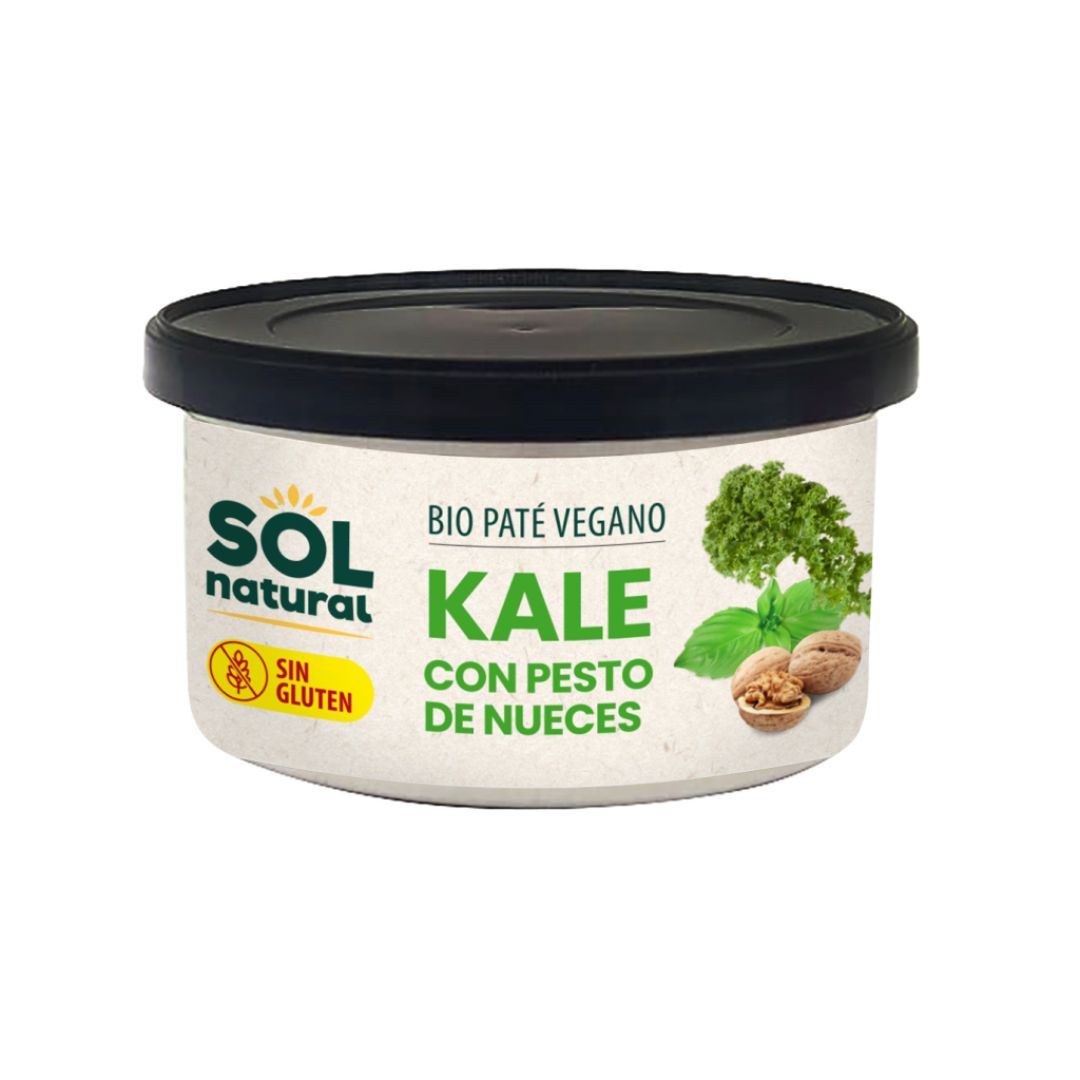 Paté Vegano Nueces/Pesto Bio Sin Gluten 125g