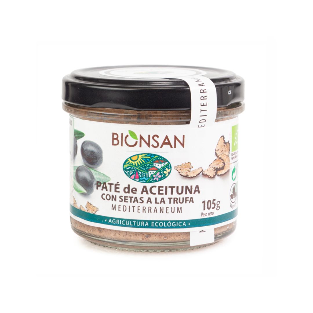 Paté de Aceituna con Setas y Trufa Ecológico 105g