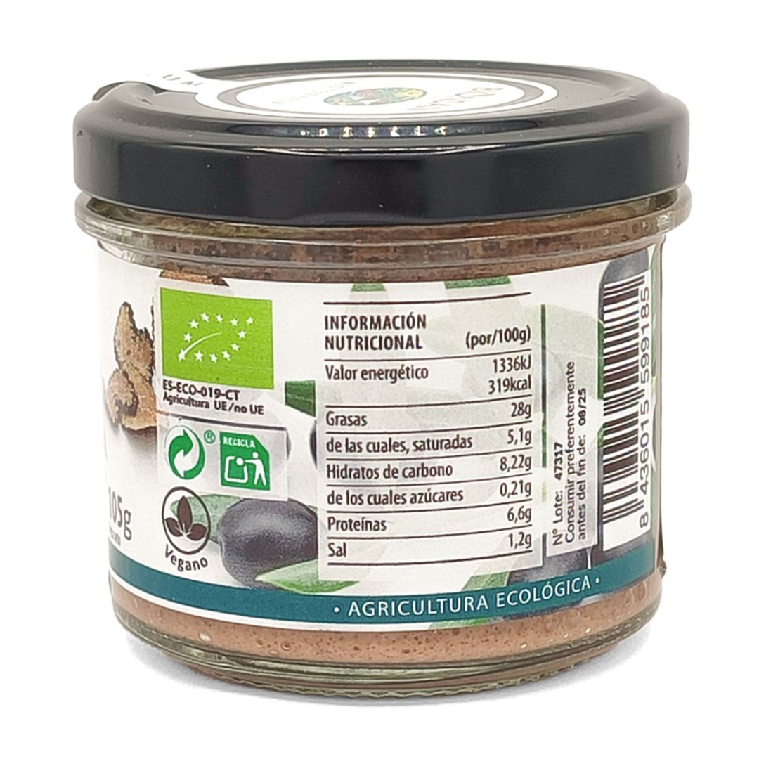 Paté de Aceituna con Setas y Trufa Ecológico 105g