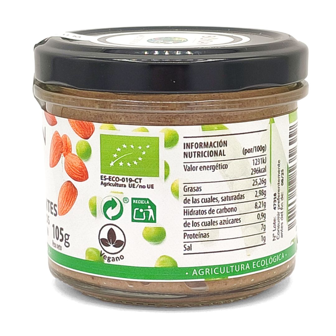 Paté de Guisante con Frutos Secos Ecológico 105g