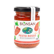 Pesto Rosso con Parmesano Ecológico 140g