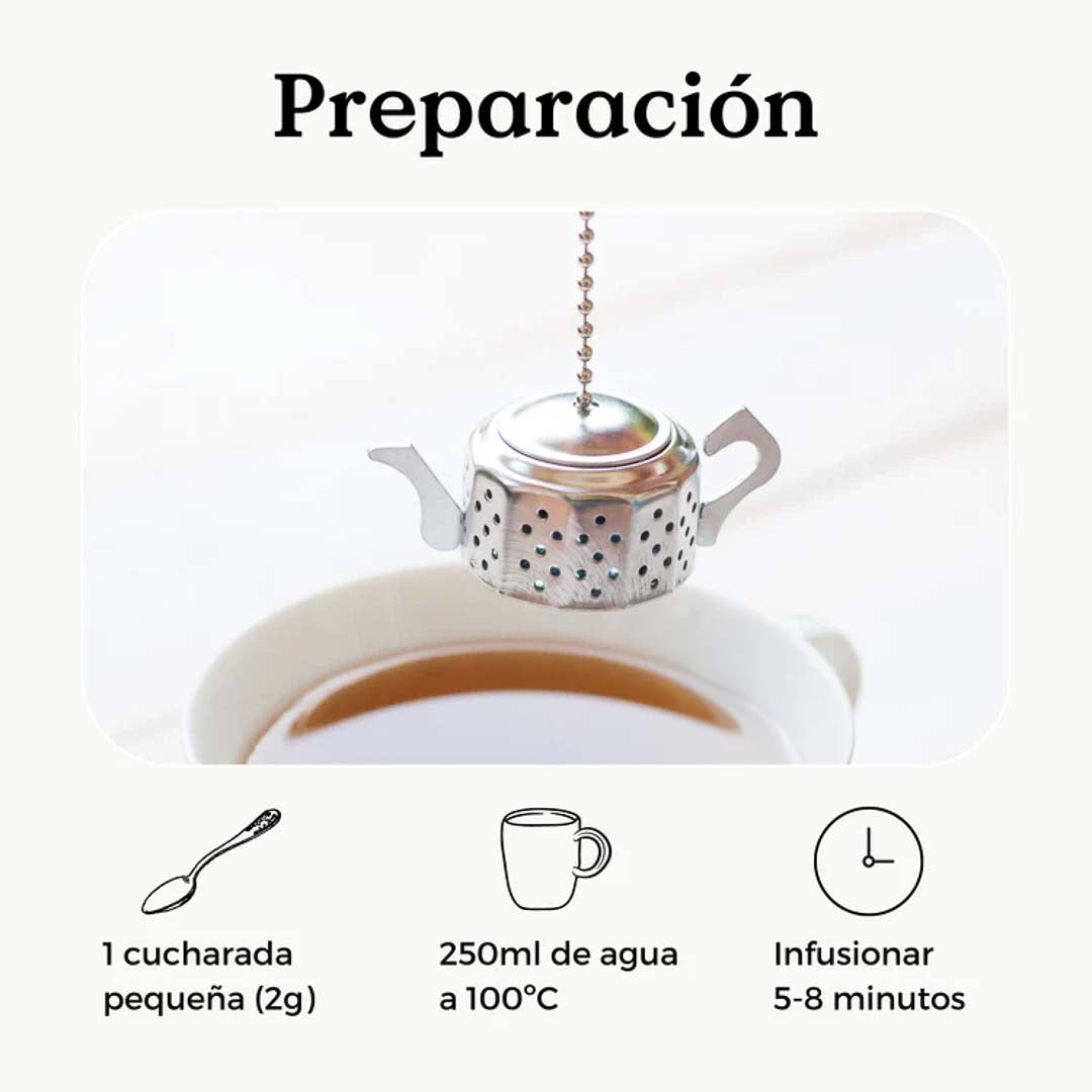 Rooibos con Vainilla y Caléndula Ecológico 100g