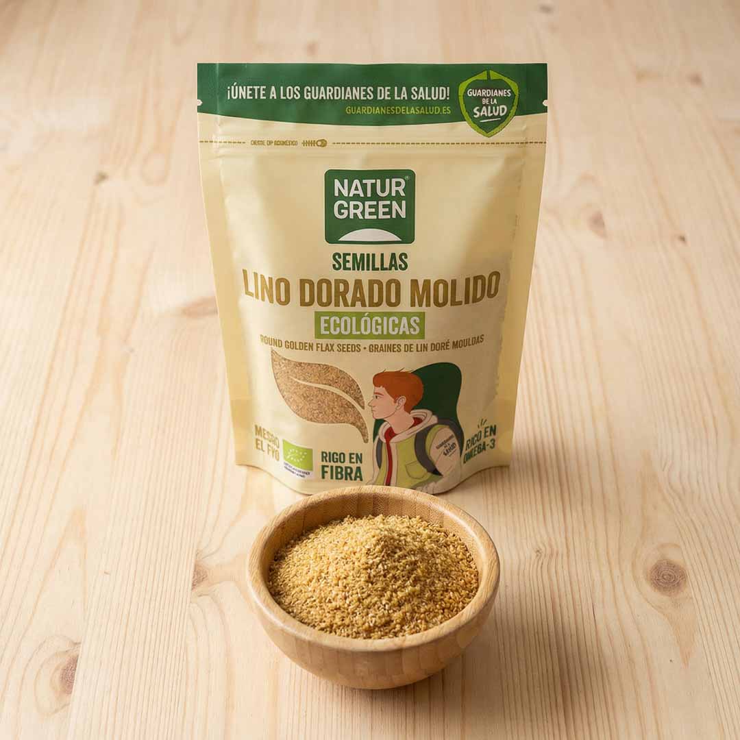 Semillas de Lino Dorado Molido Bio 150g