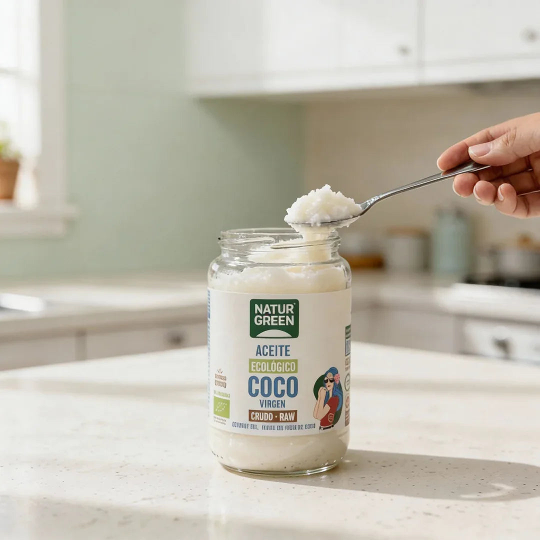 Aceite de Coco Virgen Bio 860 Ml / 800 G - Borboletamarket