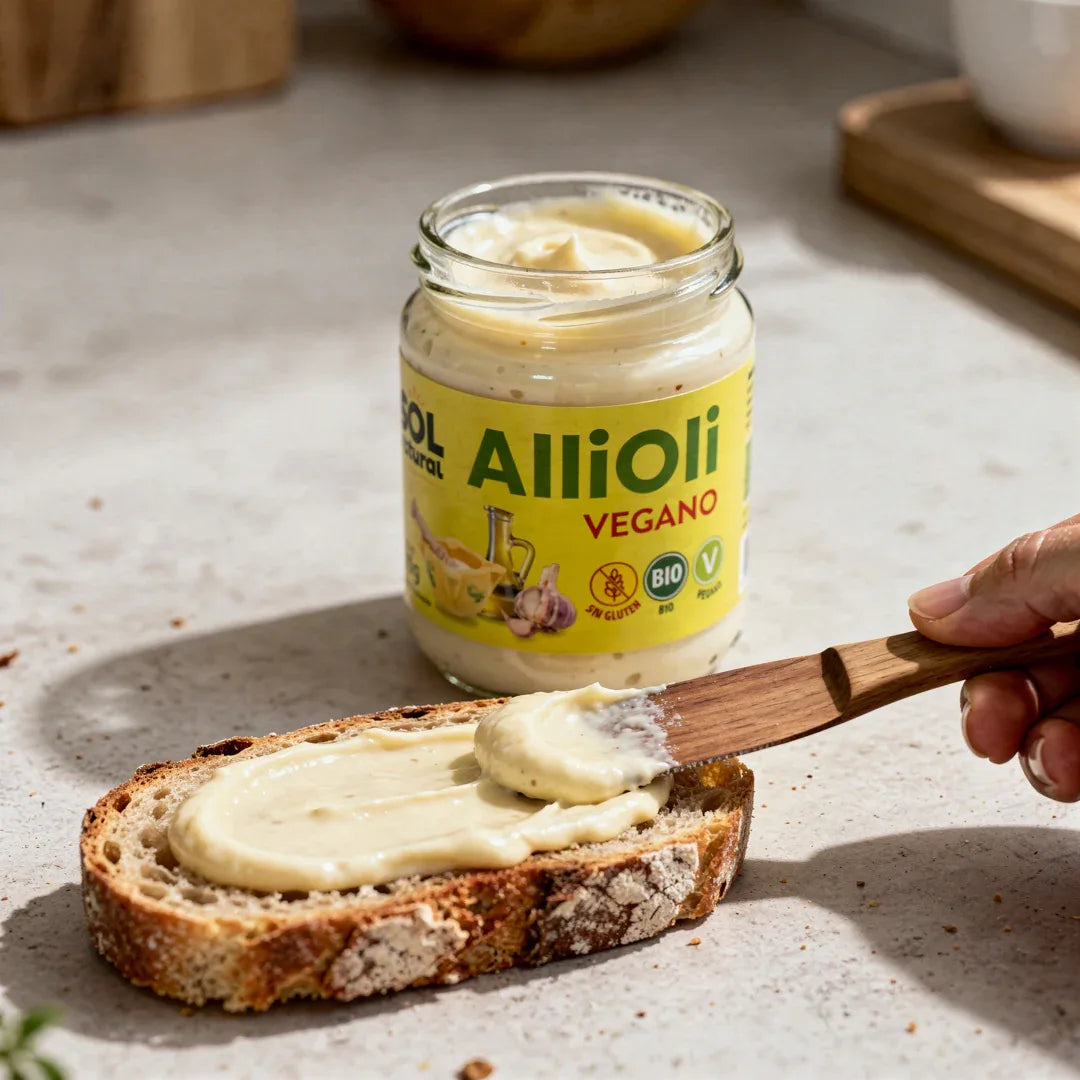 Allioli Vegano Bio 140g - Borboletamarket