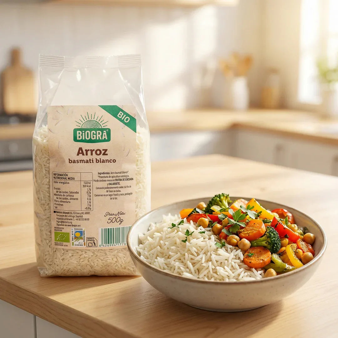 Arroz Basmati Blanco 500gr