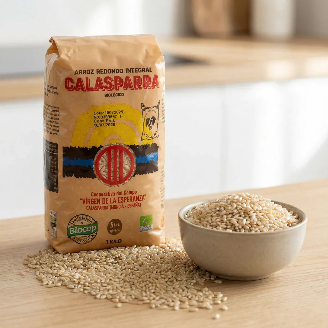 Arroz Integral Envase Plástico Calasparra 1kg