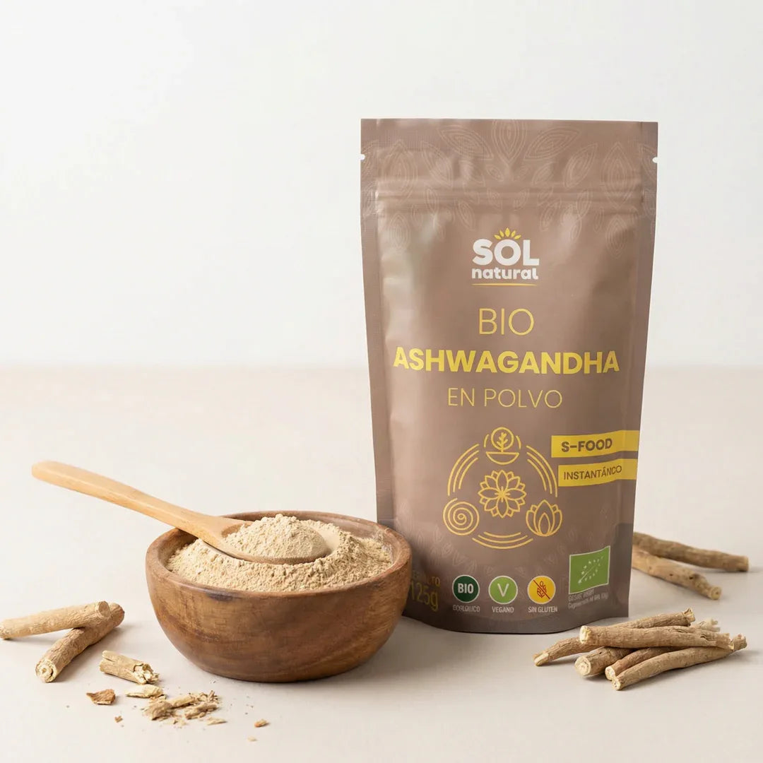 Ashwagandha en Polvo 125g Bio - Borboletamarket