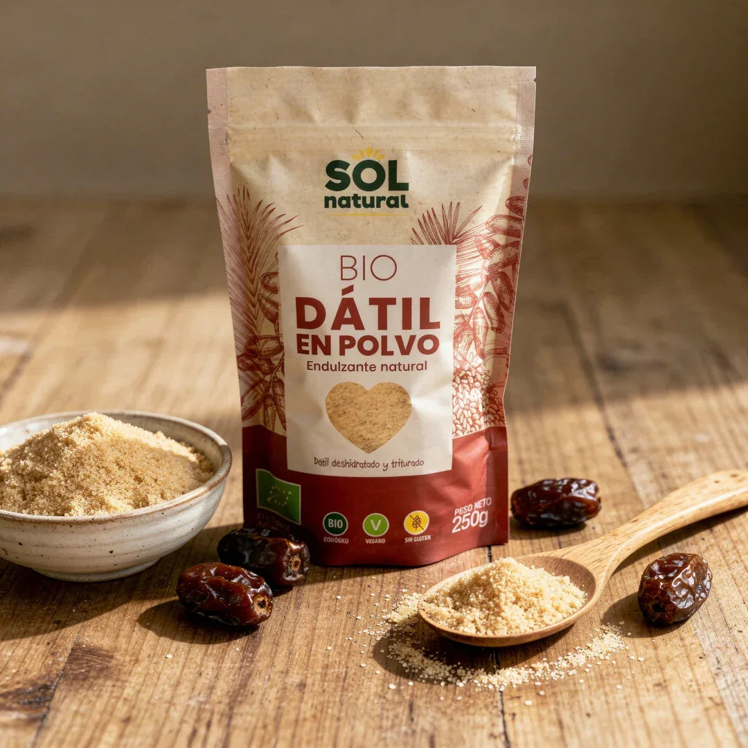 Azúcar de Dátil en Polvo 250g Bio - Borboletamarket