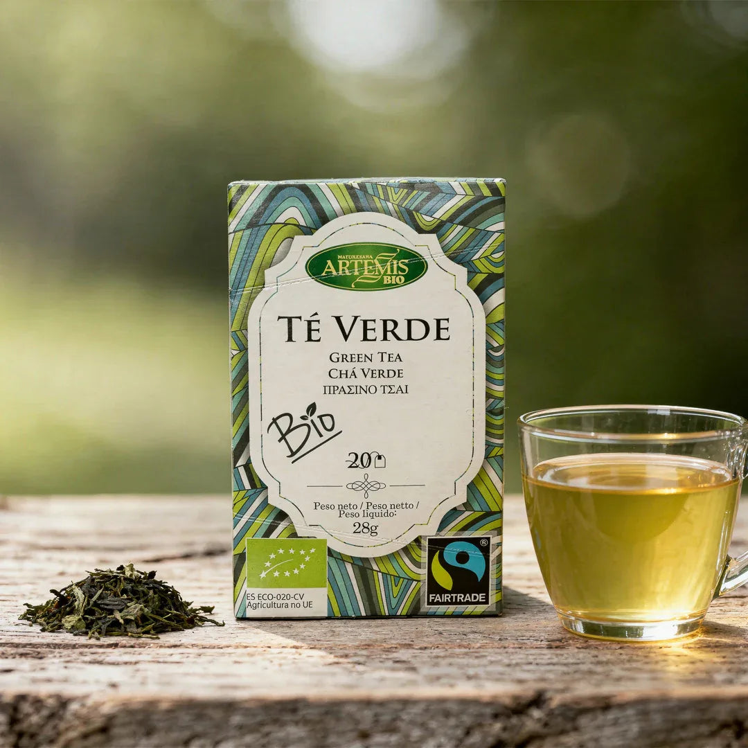 Caja Infusión Té Verde Fair Trade -eco- 28g