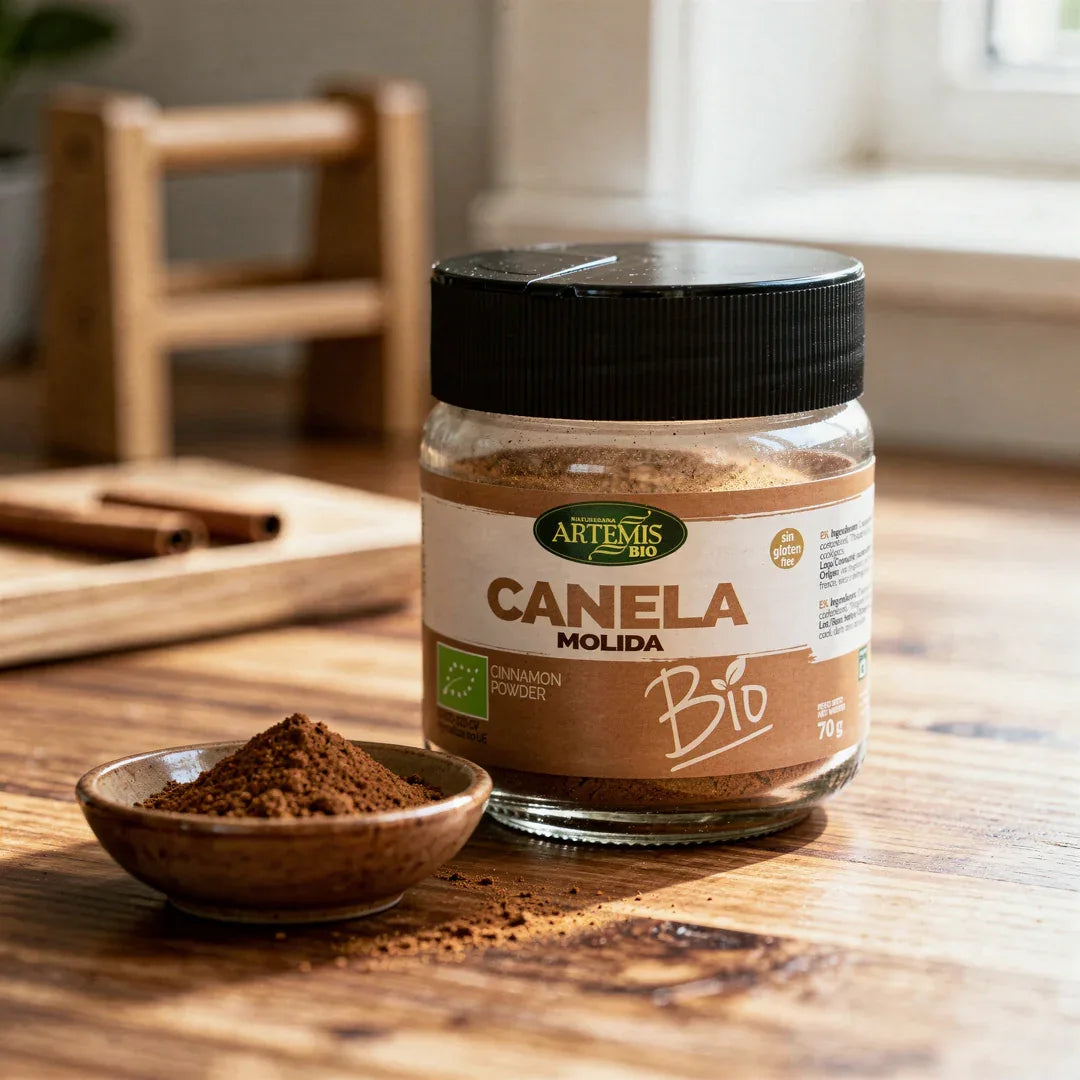 Canela de Ceylan Molida Bio 70g - Borboletamarket