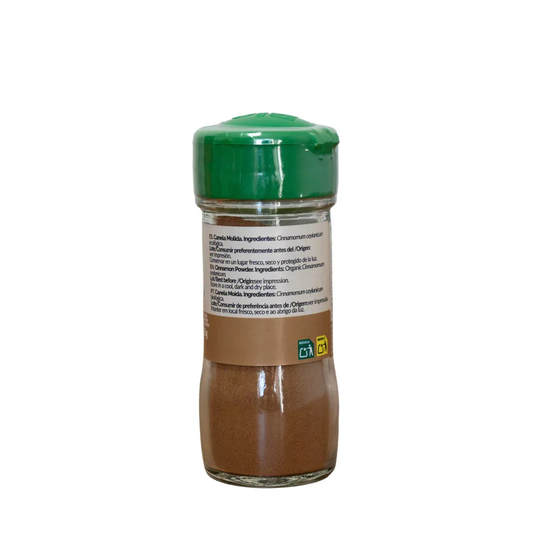 Canela Ceylán Molida Bio 25g