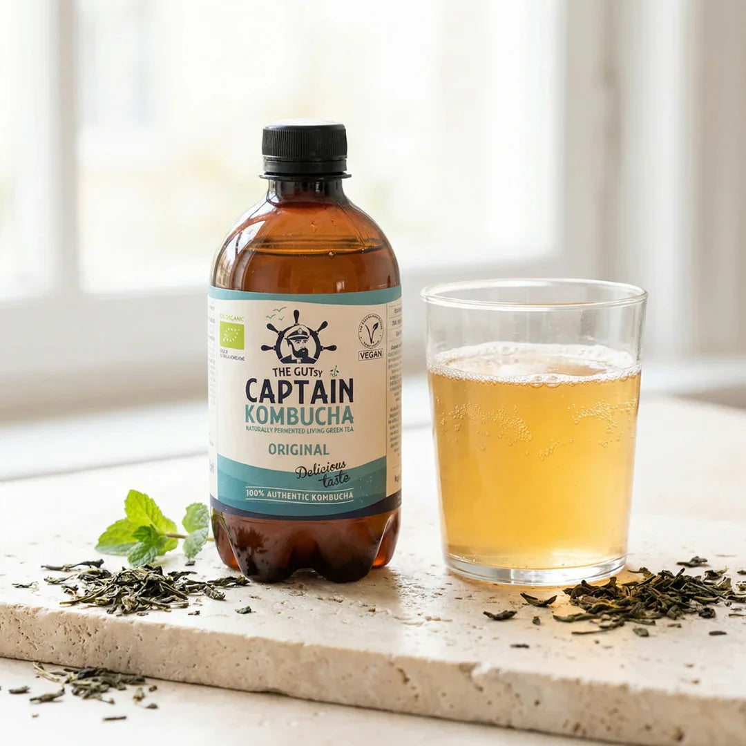 Captain Kombucha Original 400 ml Bio - Borboletamarket