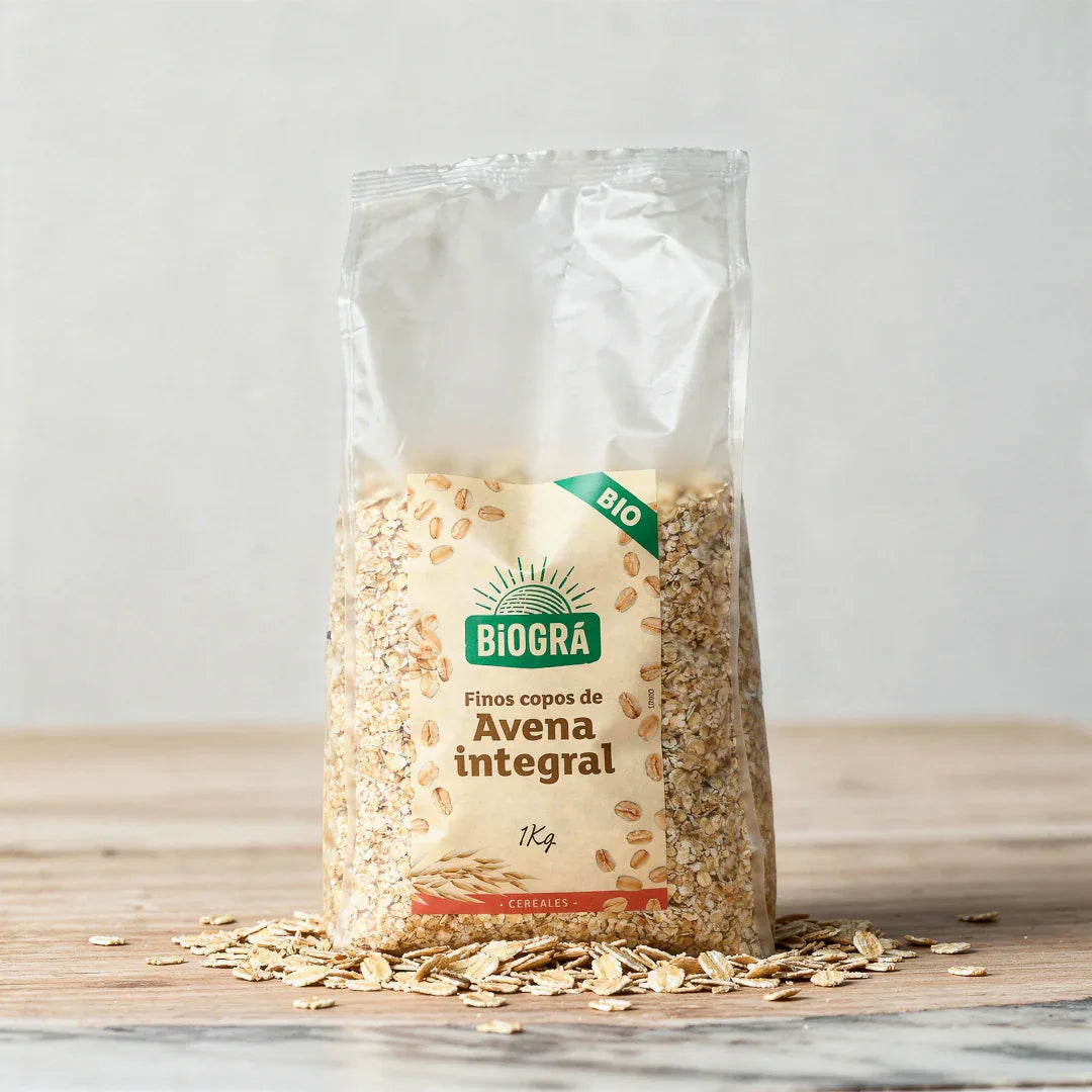 Copos de Avena Integral Finos 1kg
