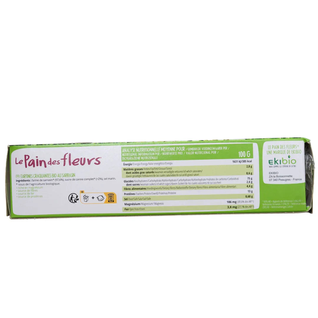 Cracker de Trigo Sarraceno Le Pain Des Fleurs 300g