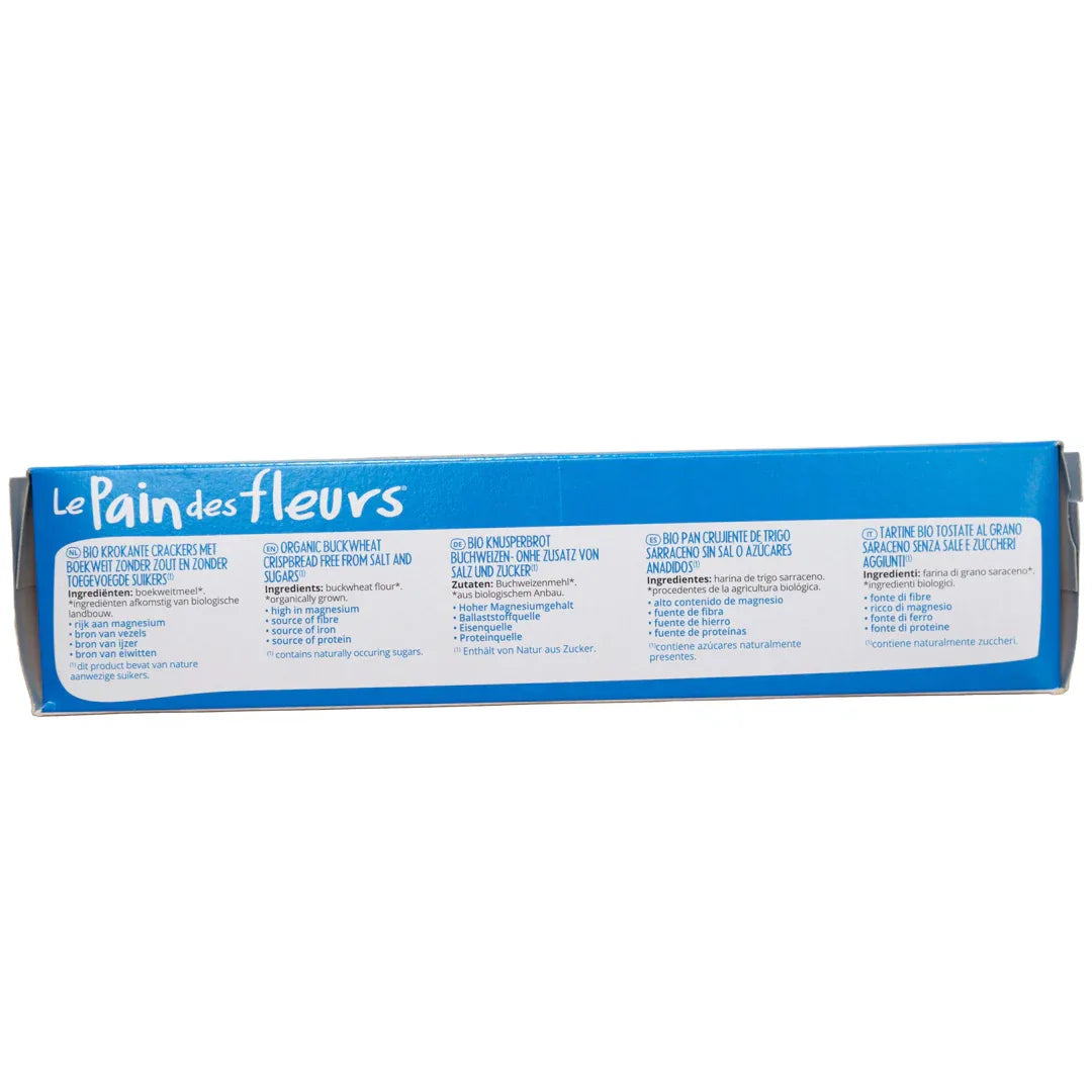 Cracker de Trigo Sarraceno Sin Sal Le Pain Des Fleurs 300 G