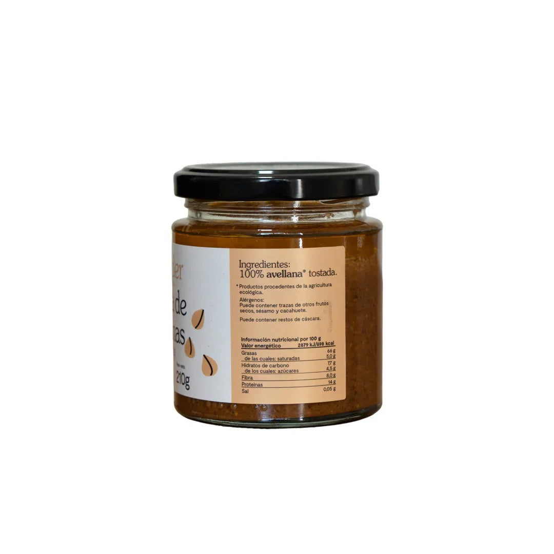 Crema Avellana Crunchy Bio 210g