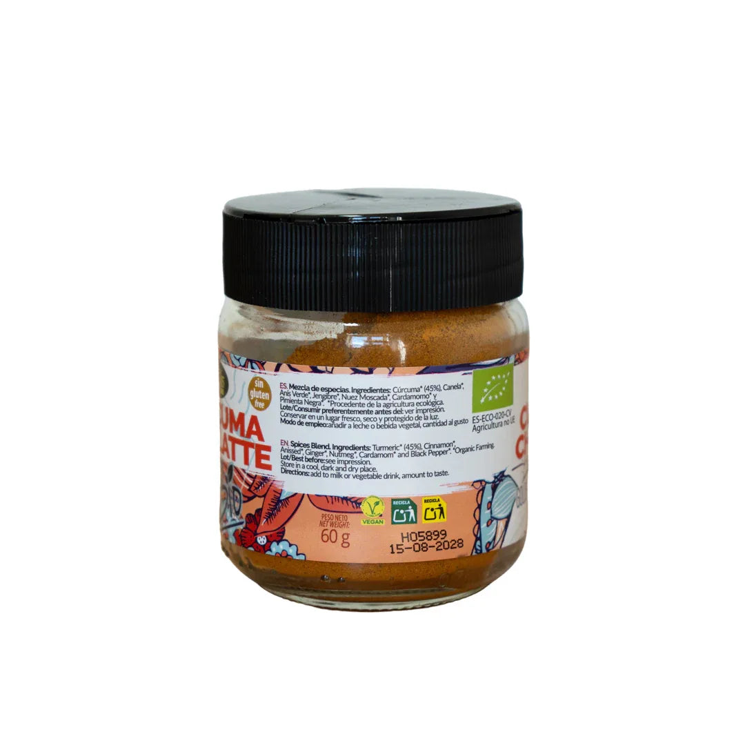 Cúrcuma Chai Latte Bio 60g