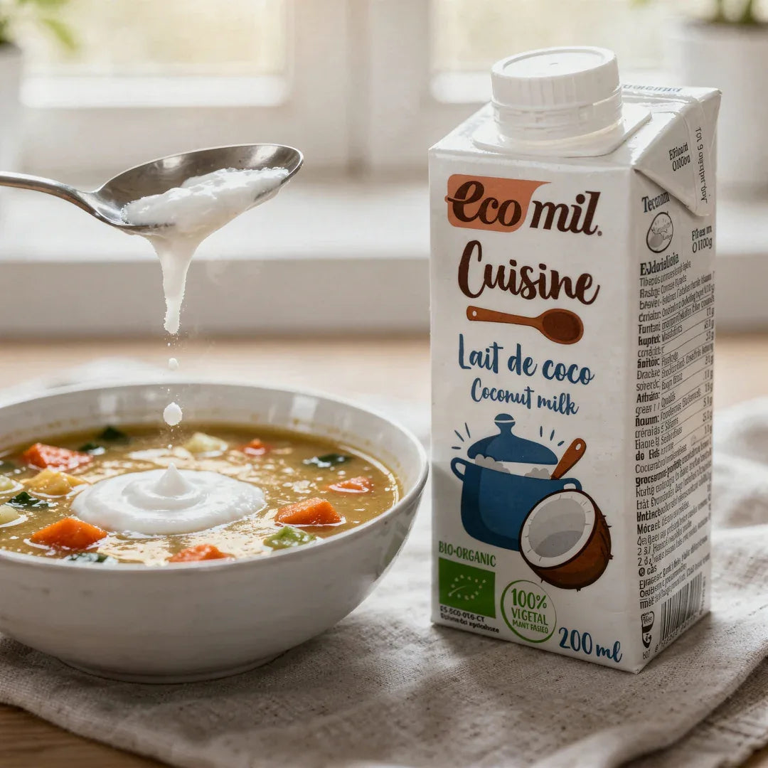 Crema de Coco para Cocinar Bio 200 Ml - Borboletamarket