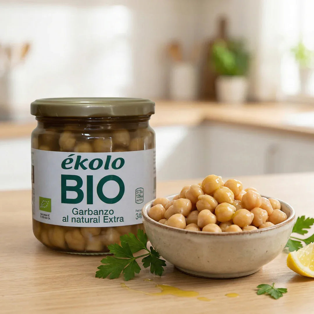 Garbanzo Al Natural Extra Ecológico 340g