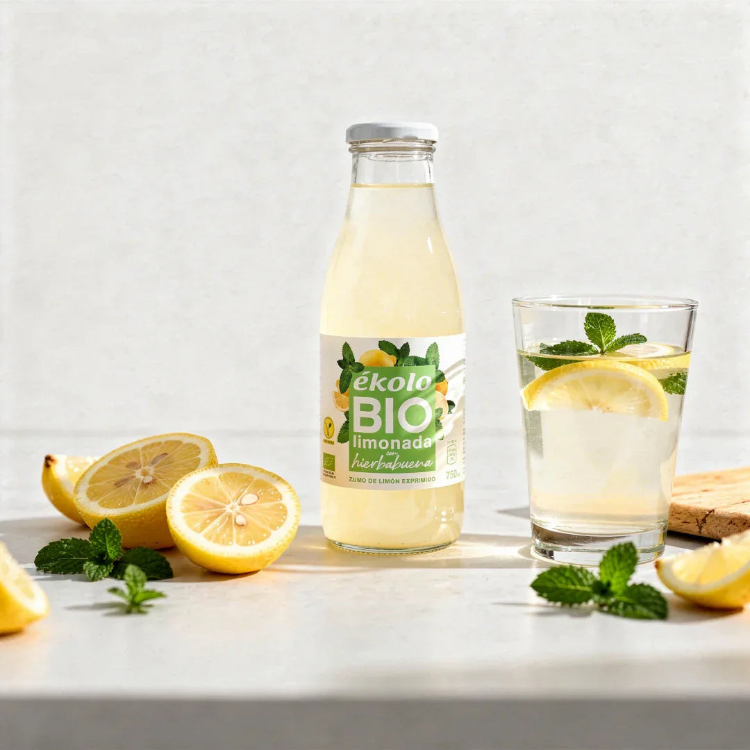 Limonada con Hierbabuena Ecológica 750ml - Borboletamarket