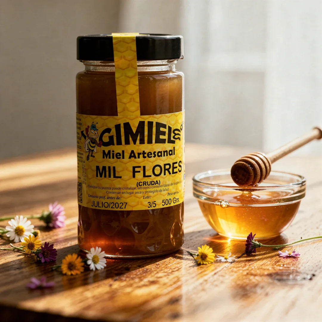Miel de Mil Flores 500g - Borboletamarket