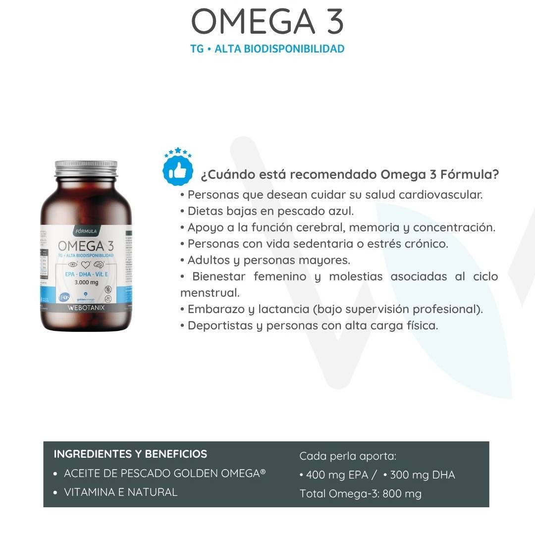 Omega3 Fórmula 90 perlas
