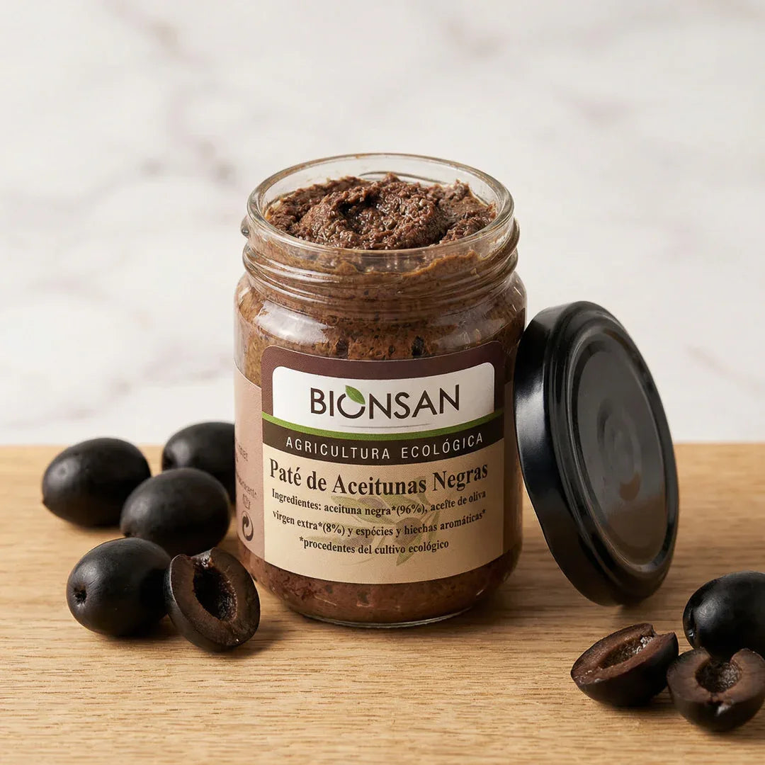 Paté de Aceitunas Negras Ecológicas de Proximidad 140gr