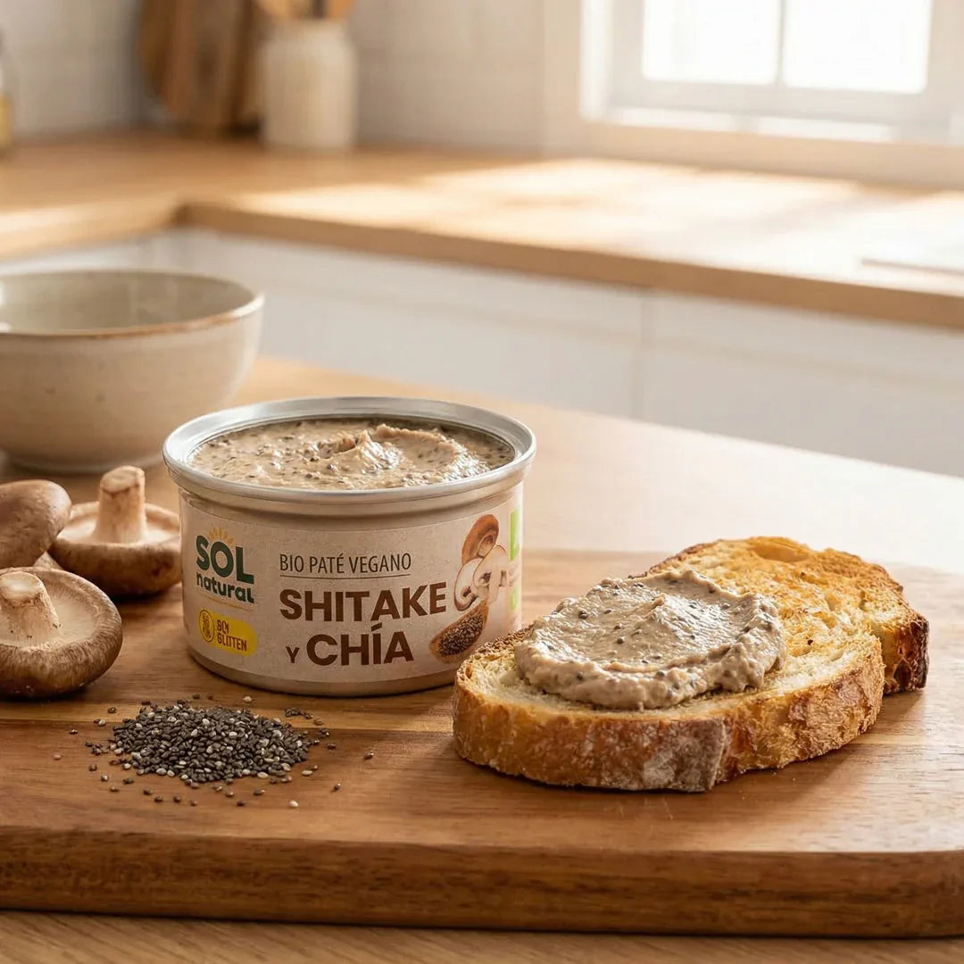 Paté Vegano Shiitake/chía Bio Sin Gluten 125g