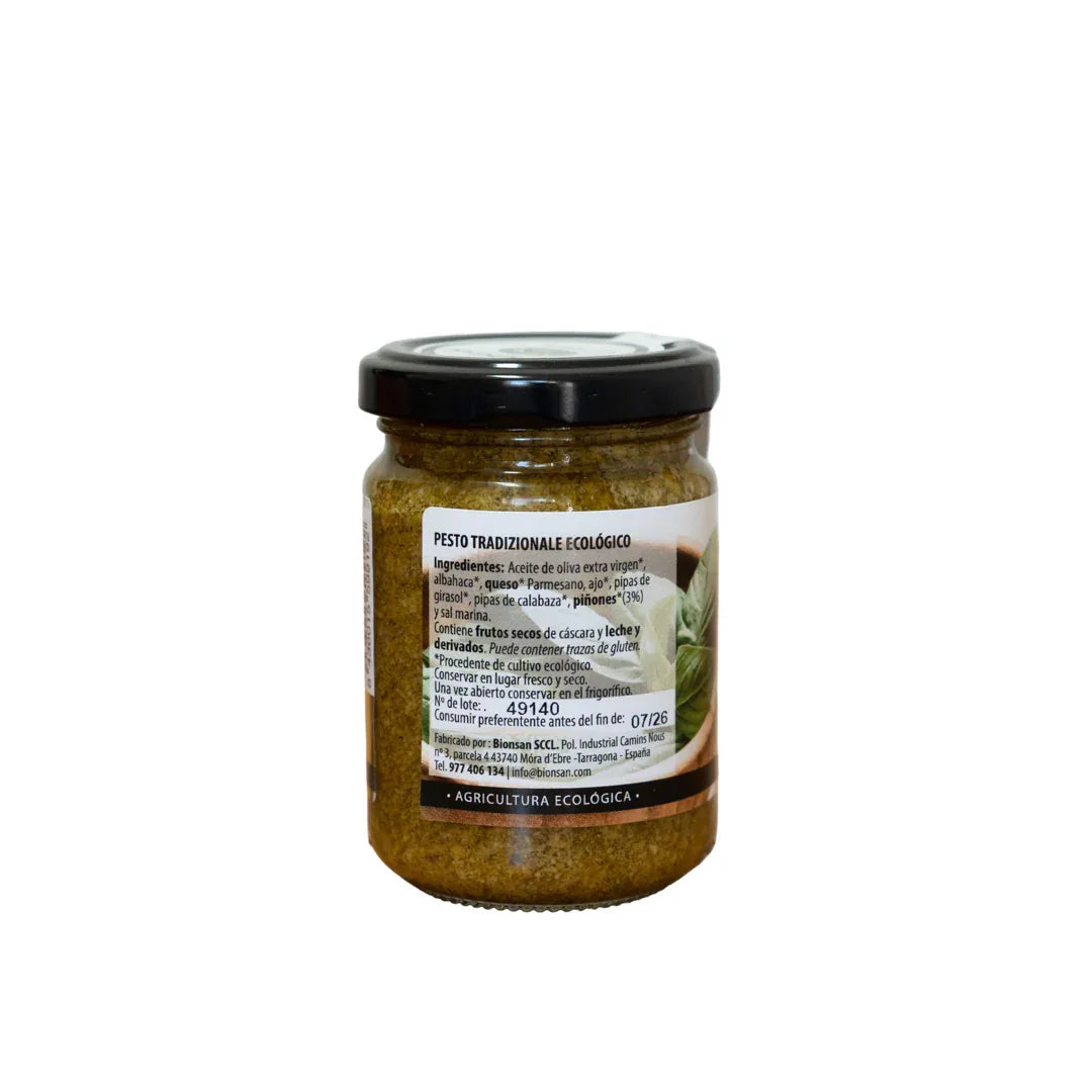 Pesto Tradizionale con Piñones Ecológico 140g